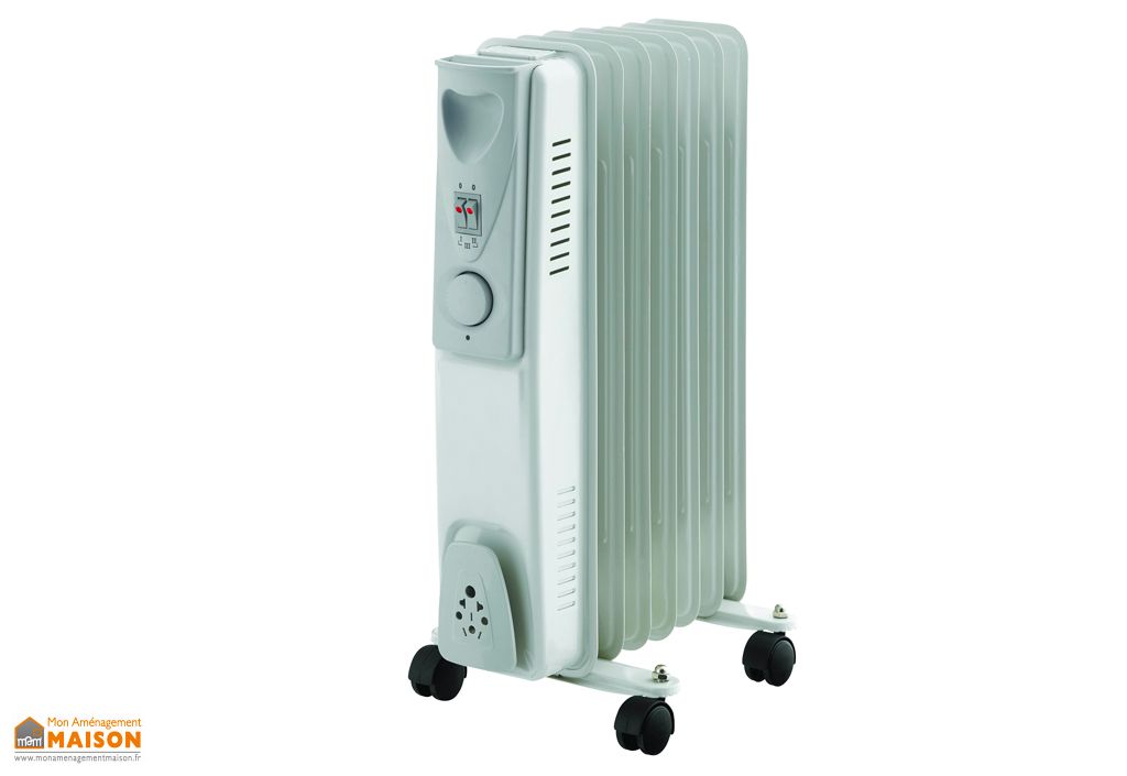 radiateur bain d huile 1500 watts thermostat 3 puissances warm tech