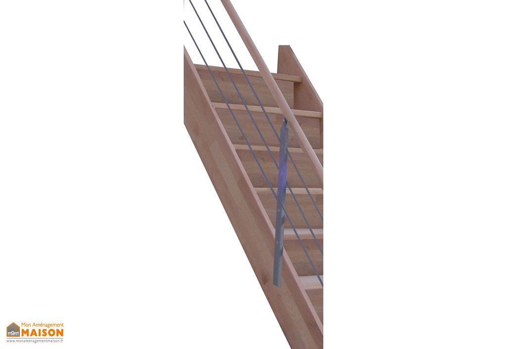 escalier droit montana