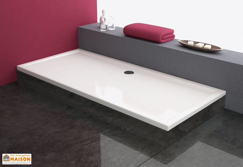 receveur de douche a encastrer flamenco 9 dimensions kolpa