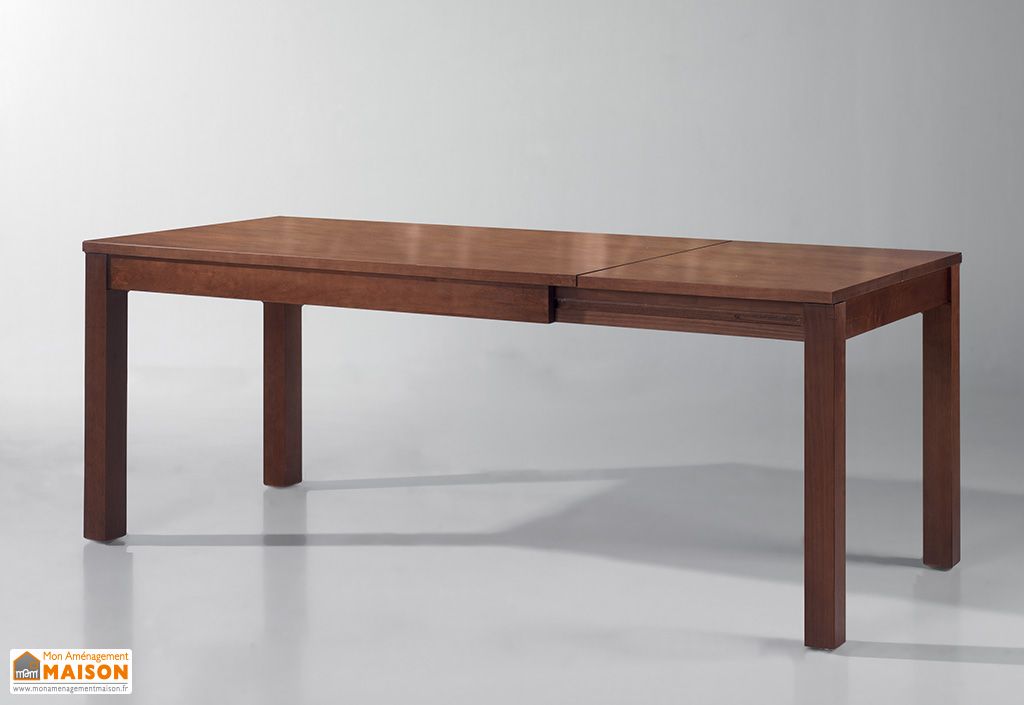 Table de Salle à Manger Extensible 140/200x90 en Pin ...