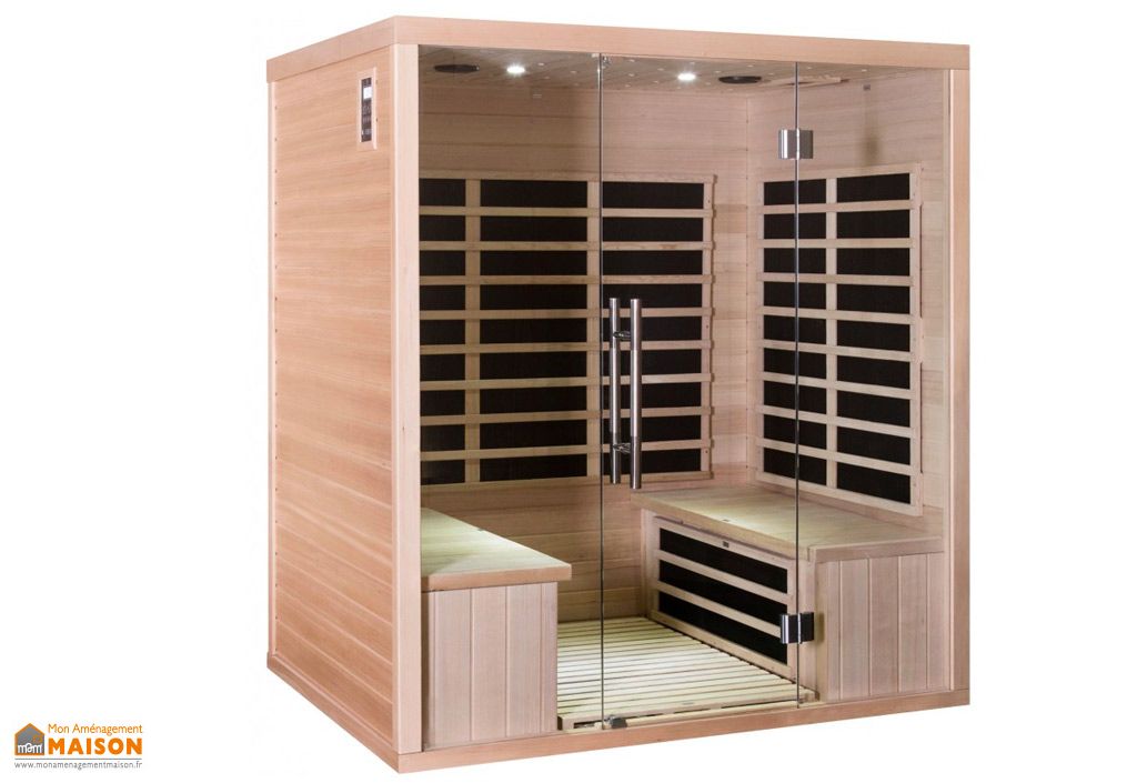 Sauna infrarouge 4 places
