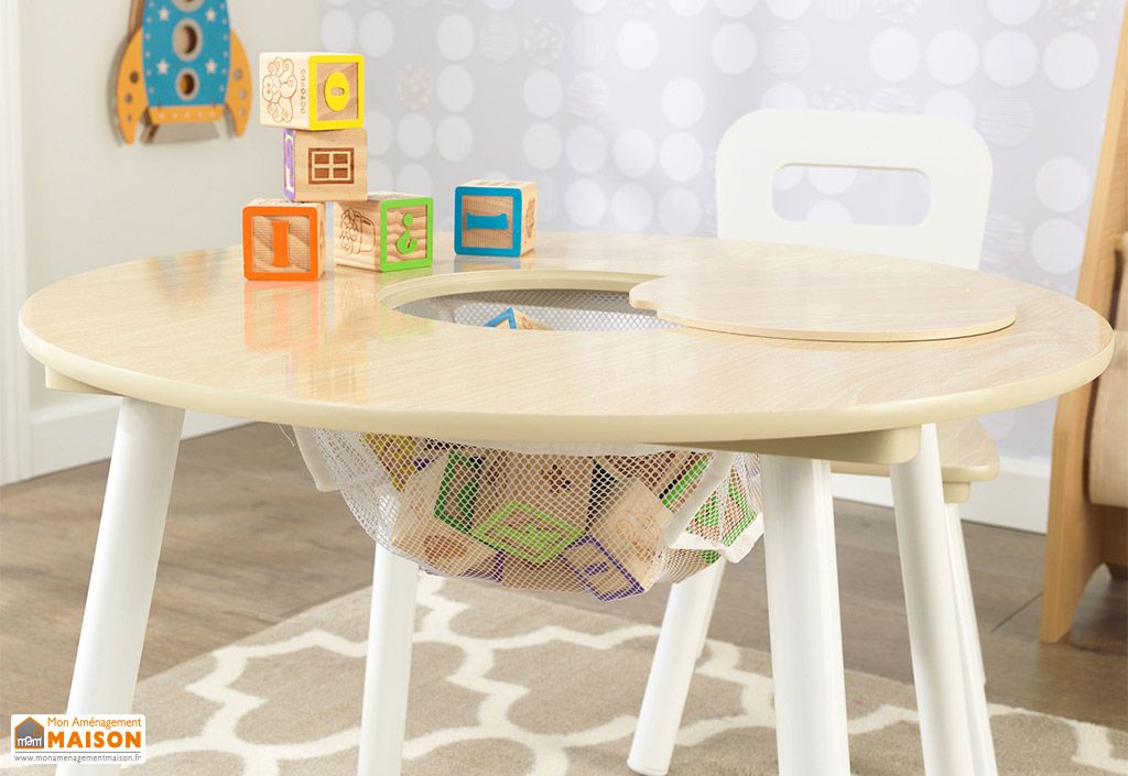 Ensemble De Mobilier Pour Enfant 3 A 6 Ans Table 2 Chaises Kidkraft
