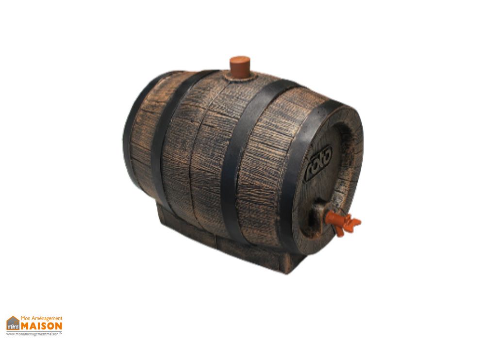 tonneau a vin en polyethylene 13 l roto