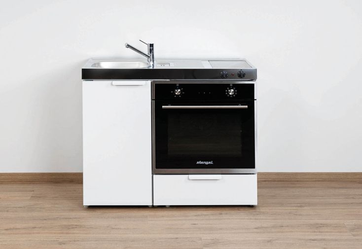 Mini-Cuisine avec Four et Vitrocéramique MKB100 Blanche