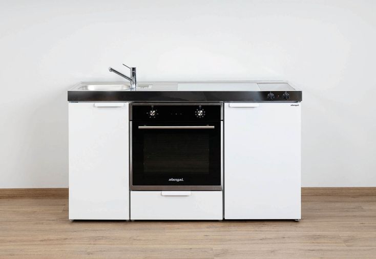 Mini-Cuisine Réfrigérateur Four et Vitrocéramique MKB150 Blanche