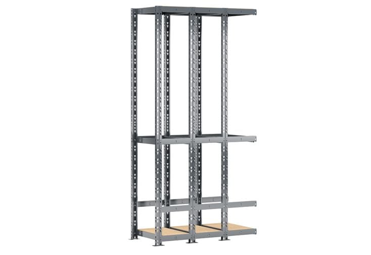 Module d'Extension G pour Étagère Métallique 105 cm - Système Extension -  Modulo Storage