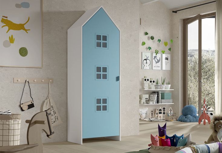 Armoire de chambre enfant en bois Casami Bruges – 57 x 37 x 171 cm