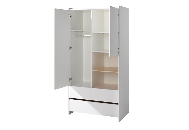Chambre Bebe Complete Lit Armoire Etagere Commode A Langer Kiddy Vipack