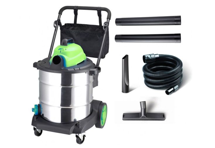 Aspirateur Eau et Poussière Inox 1500W 50L