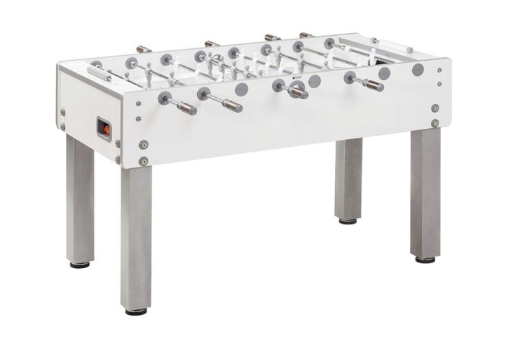 Babyfoot d’intérieur en bois Garlando G-500 pure white