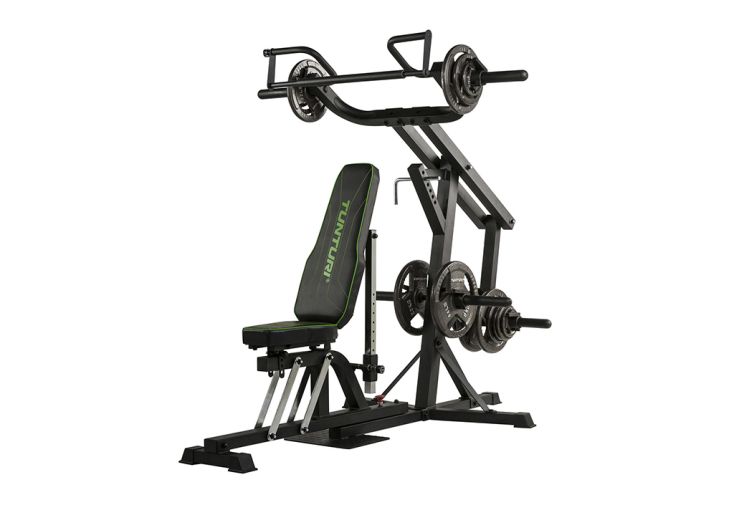 Banc de musculation pliable Tunturi WT80 – 164 x 114 x 182 cm