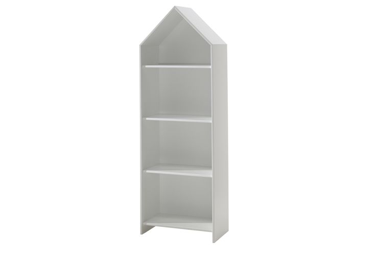 Bibliothèque Enfant en Bois Blanc 170 cm – Casami