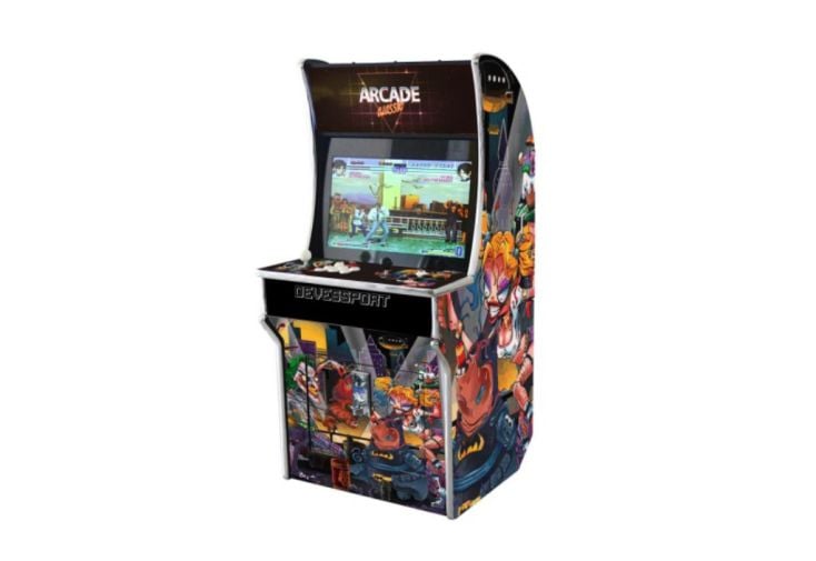 Borne d’arcade 2 joueurs 6296 jeux GOTHAM – 58 x 71 x 129 cm