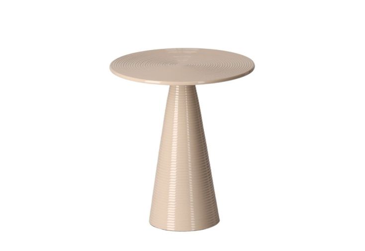 Bout de canapé en métal Lucca – ⌀ 39 x 51 cm