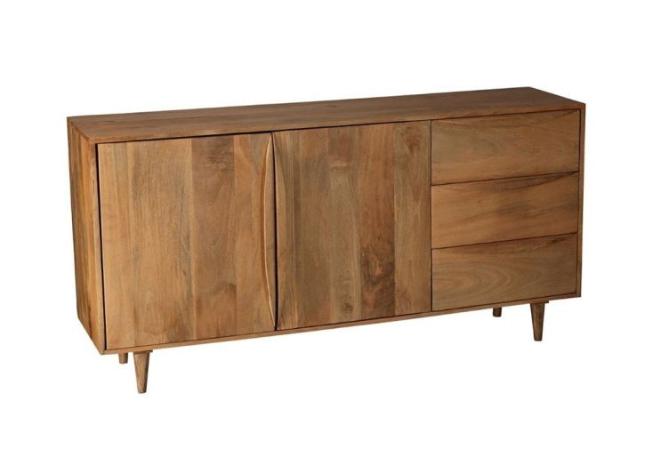 Buffet en bois de manguier 40 x 160 x 80 cm – Barjac