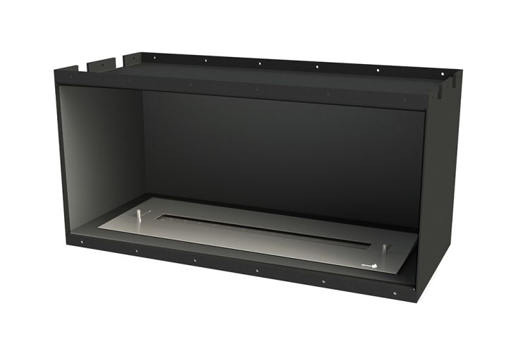 Caisson pour foyer décoratif TERMOBIO en acier – ouverture frontale