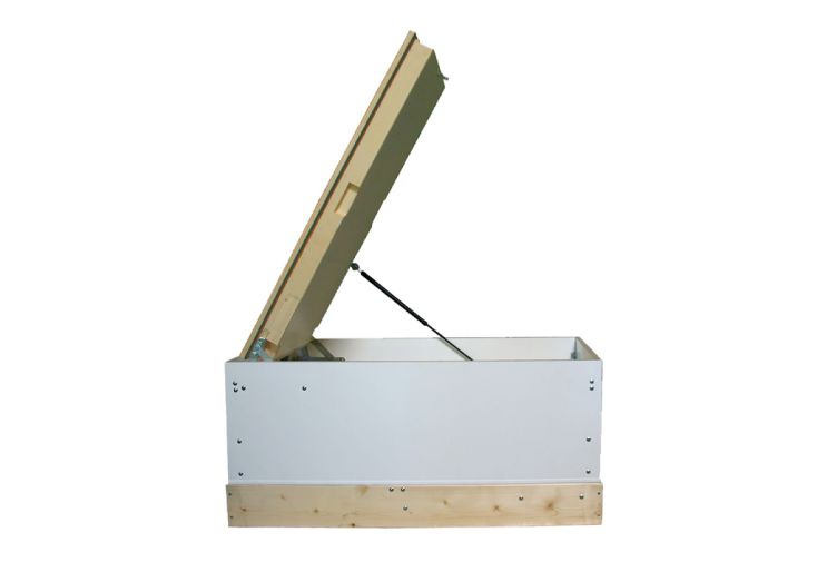 Caisson isolé en bois pour escalier escamotable Eurofire Protect