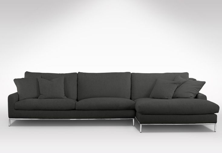 Canapé d’angle 4 places style contemporain – 292 x 160 x 93 cm