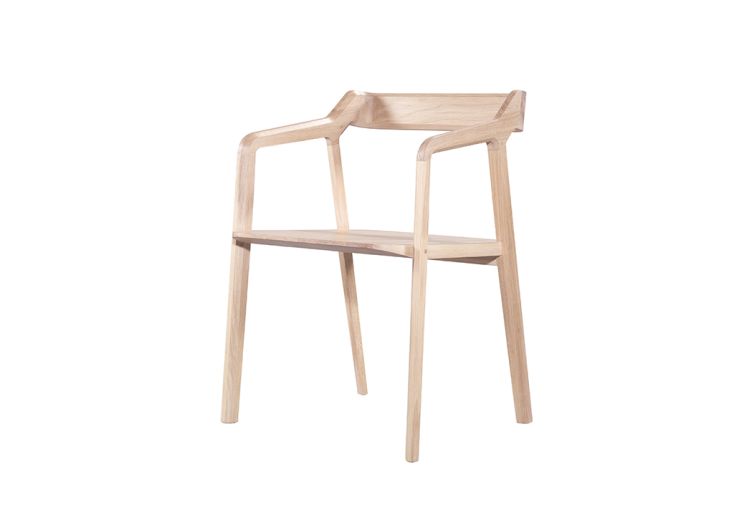 Chaise en Bois Kundera (Pls Coloris)