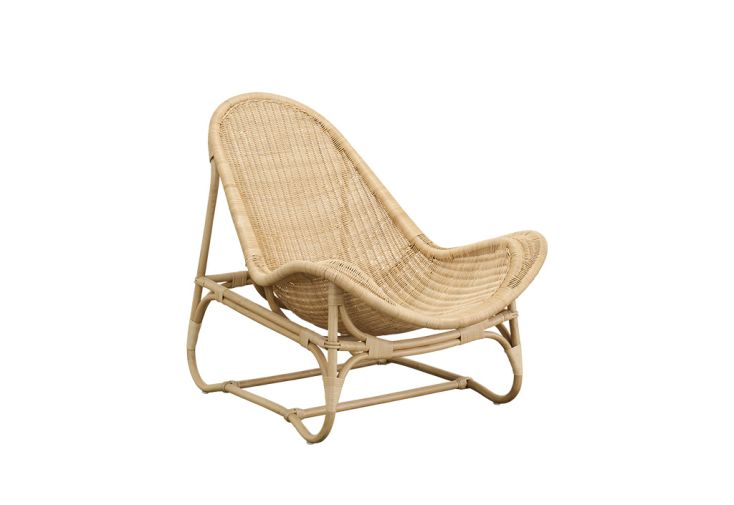 Chaise longue en rotin – Pacifique