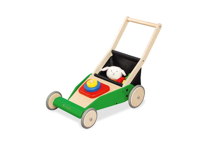 Chariot de Marche en Bois Trotteur Bébé Tondeuse – Klaas