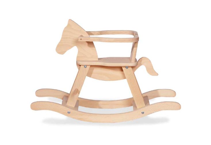 Cheval a bascule en bois pour shop bebe