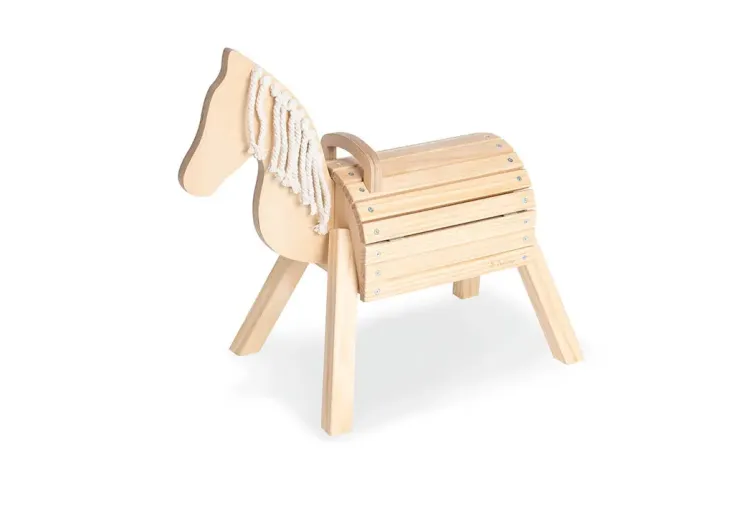 Cheval en bois pour enfant Pinolino Nelli