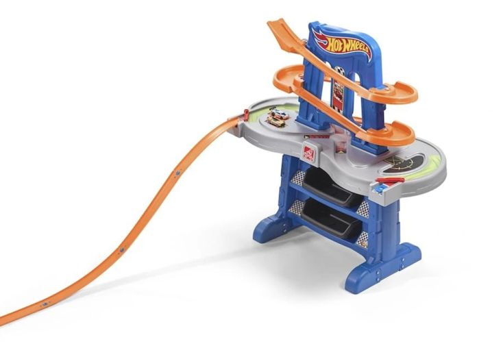 Circuit petite voiture Hot Wheels Road Rally Raceway + 2 voitures