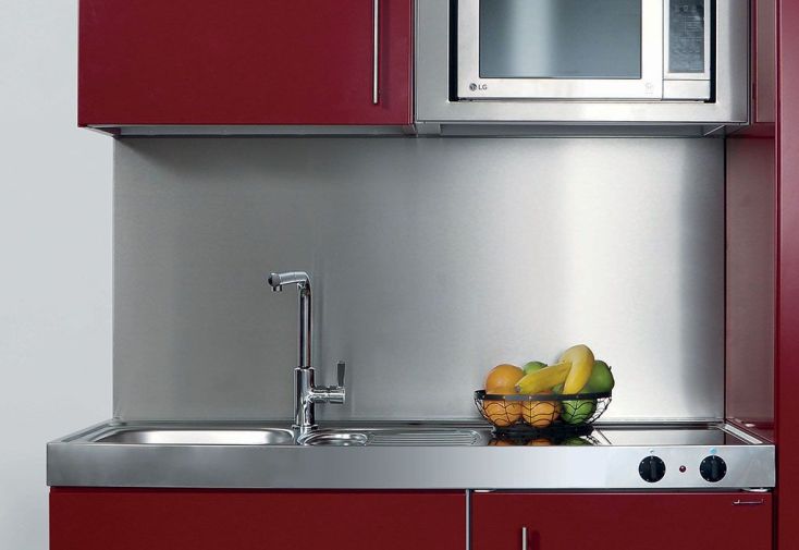 Crédence en Inox pour Cuisine 110 x 55 cm (l,h) - Stengel