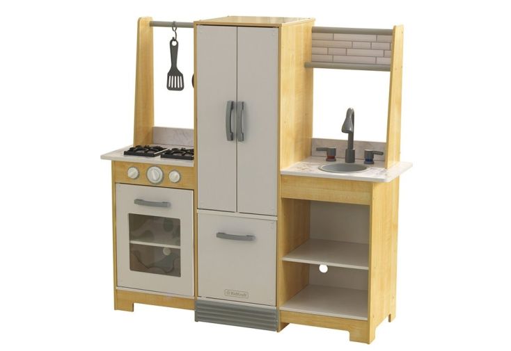 Cuisine en Bois pour Enfant Moderne 100 cm