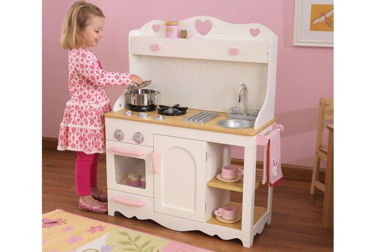 Cuisine en Bois Traditionnelle pour Enfants Prairie 1 m