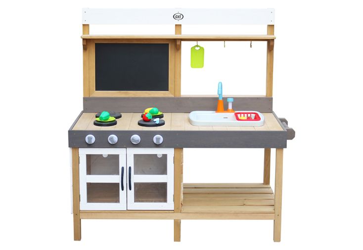 Cuisine en Bois pour Enfant Rosa Intérieur et Extérieur - Grande Taille