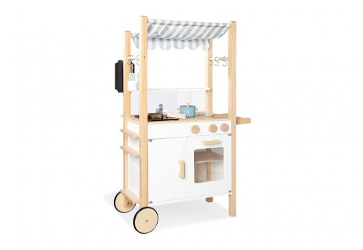 Cuisine en bois pour enfant convertible - Street Kitchen Jamie