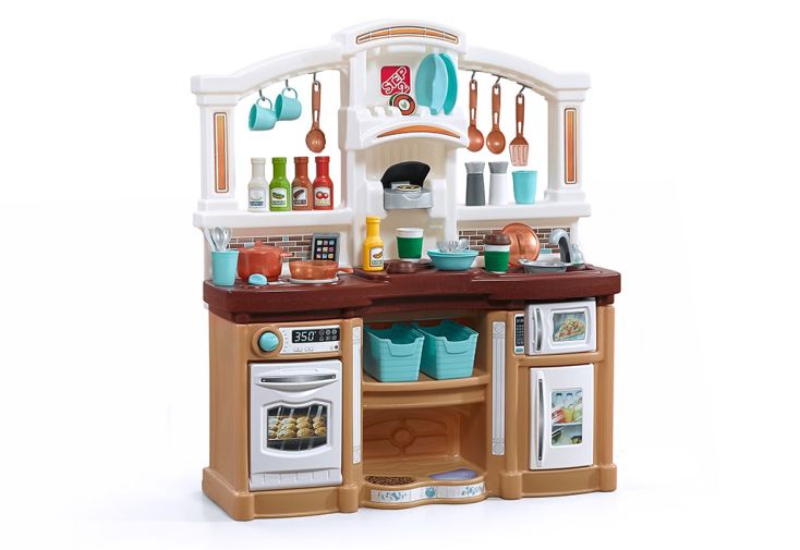 Cuisine pour Enfant en Plastique Son et Lumière + Dinette Fun Kitchen