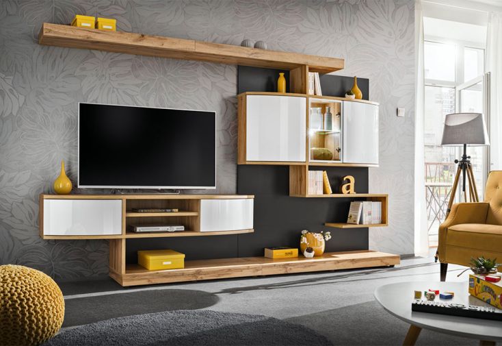 Ensemble Meuble TV Design Palermo 300 x 182 cm - ASM