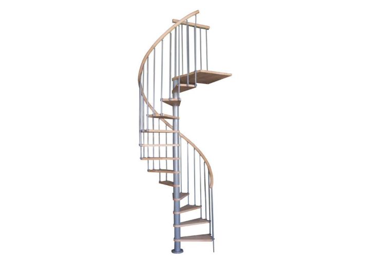 Escalier Colimaçon en Hêtre et Métal Flamenco