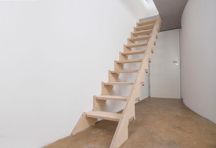 Escalier Pliable en Bois Comfort : 190 à 310 cm – Finition Naturelle