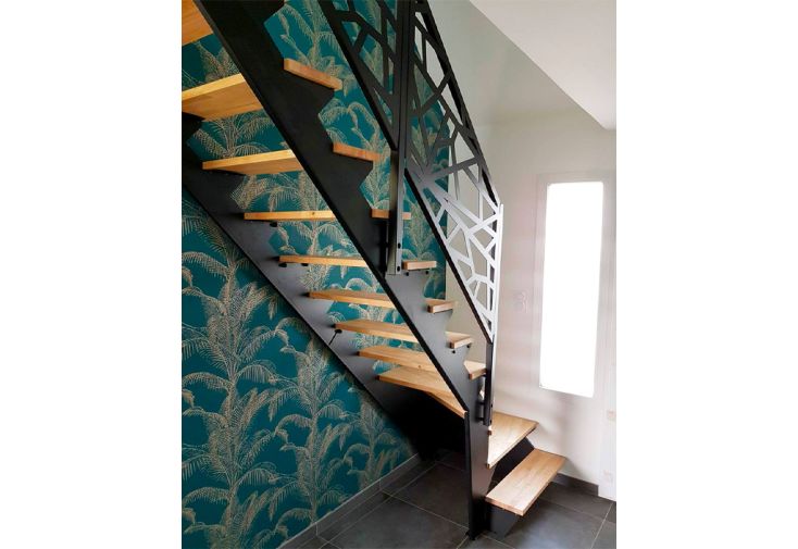 Limons pour escalier quart tournant sur mesure – Kandinsky