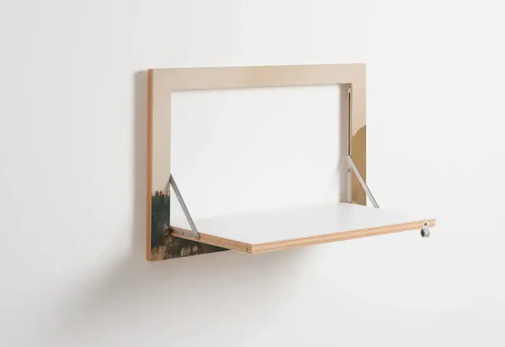 Étagère murale design en bois Alps Fläpps - 60 x 40 cm