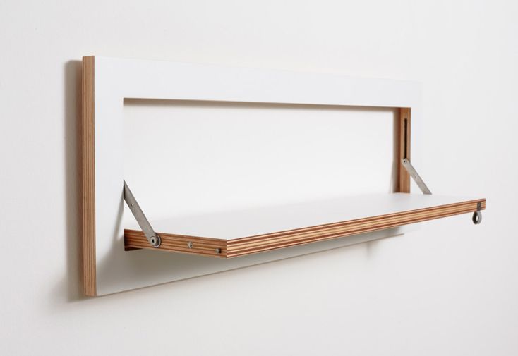 Étagère murale design en bois Fläpps – 80 x 18 x 27 cm