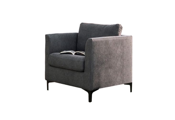 Fauteuil de salon en tissu – Sally 75 cm