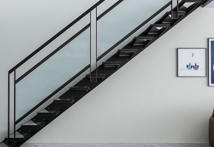 Garde-Corps en Verre pour Escalier sur Mesure – Escalier-Moderne