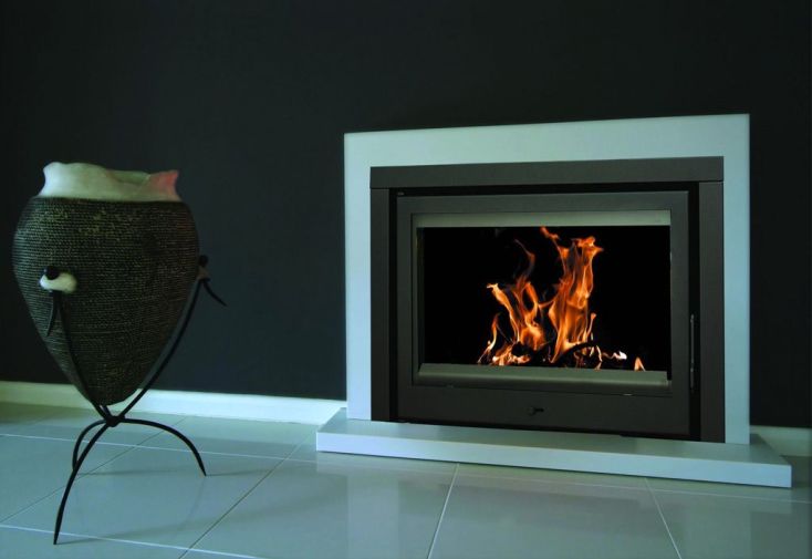 Insert de Cheminée Bois en Acier 12 kW - Classic C130