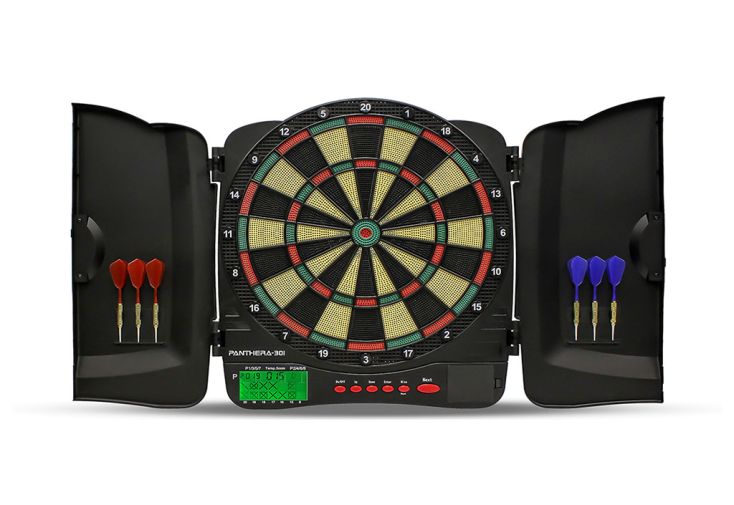 Cible de fléchettes électronique Panthera – 21 jeux