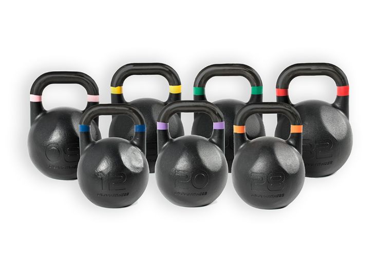 Kettlebell en acier de 8 à 32 kg – O’live Competition
