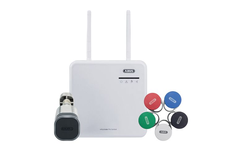Serrure connectée ABUS + unité de commande WLX Pro Access