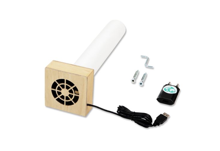 Kit ventilation électrique pour toilettes sèches Trobolo