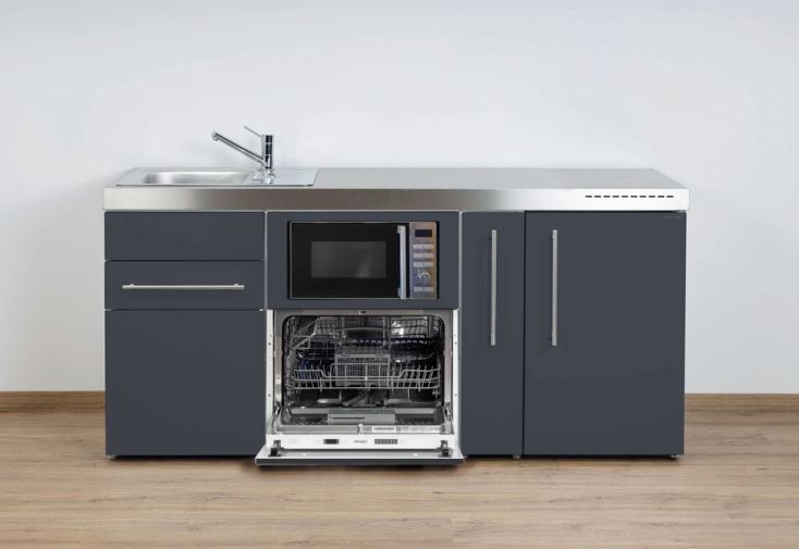 Kitchenette frigo, micro-ondes, lave-vaisselle MPGSM180A (pls couleurs)