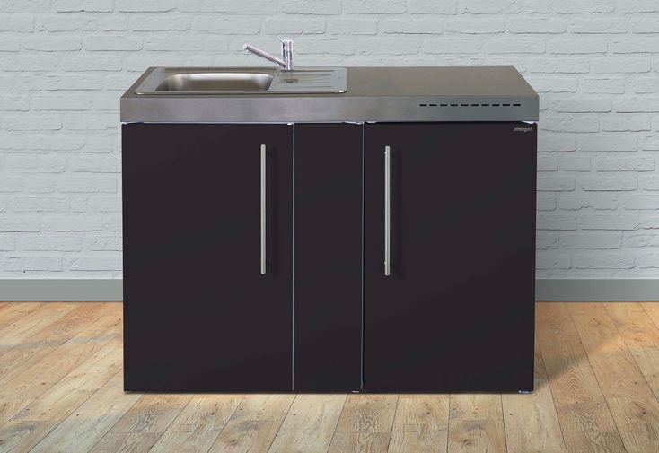 Kitchenette avec Réfrigérateur, Placard et Evier MP120 (pls couleurs)