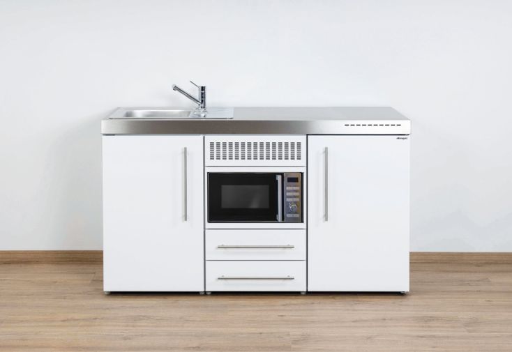 Mini-Cuisine avec Frigo et Micro-Ondes MPM150 Blanche